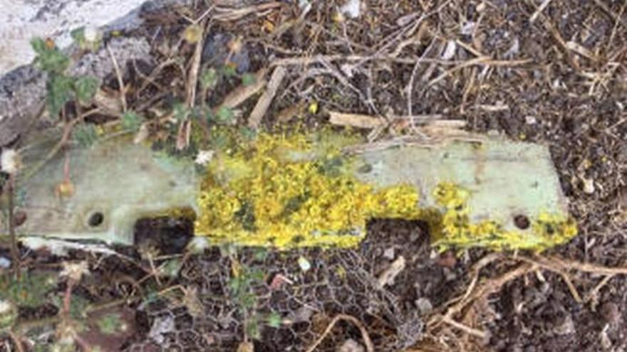 La pieza de avión encontrada en La Laguna es del accidente de Los Rodeos de 1977