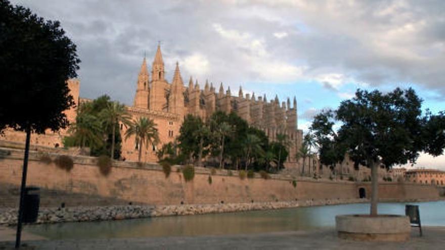 Die Kathedrale von Palma de Mallorca.