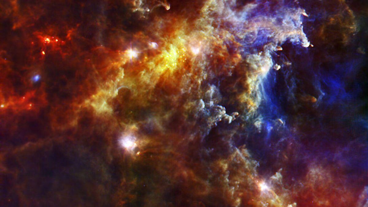 La Vía Láctea genera estrellas en sitios como la Nebulosa de la Roseta, que puede verse aquí en una imagen de infrarrojo lejano del Telescopio Espacial Herschel, y lo hace con mucho más vigor de lo supuesto hasta hoy, según un nuevo estudio.
