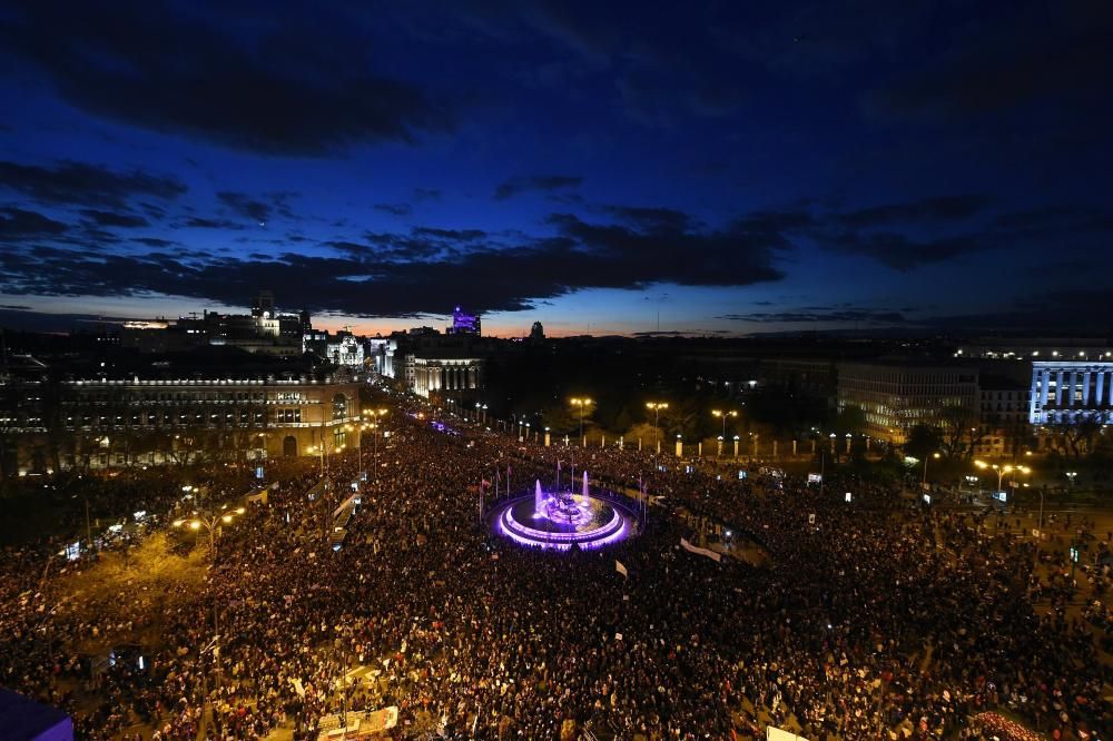 Manifestación en Madrid con motivo del Día ...