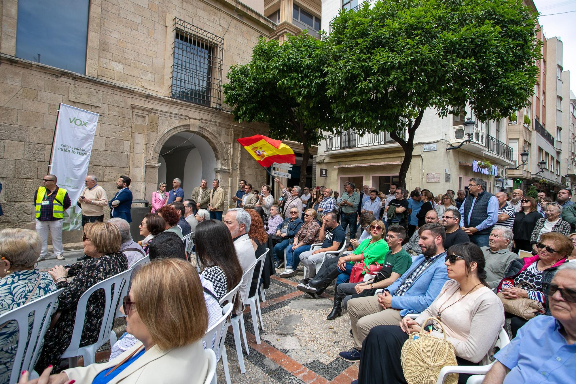 El acto de Vox en Murcia con Espinosa de los Monteros en imágenes