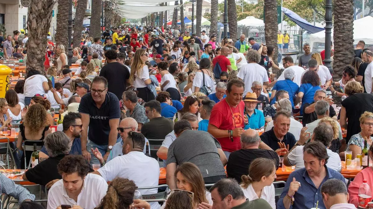 Récord de paellas en las fiestas del Grau