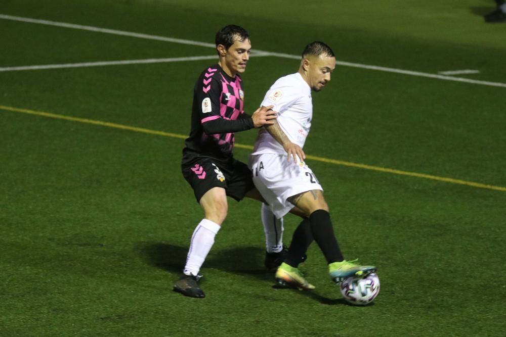 El cuadro santaeulaliense alcanza por primera vez la tercera ronda de la Copa del Rey tras lograr la clasificación en un trabajado encuentro