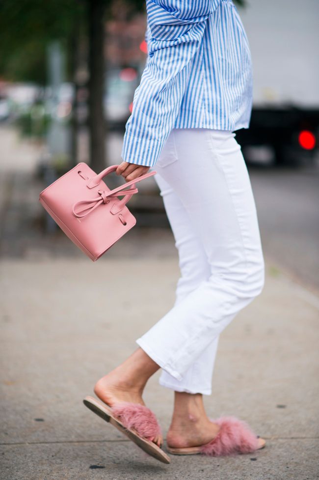 Pantalones largos en el 'streetstyle' de verano de Nueva York SS17