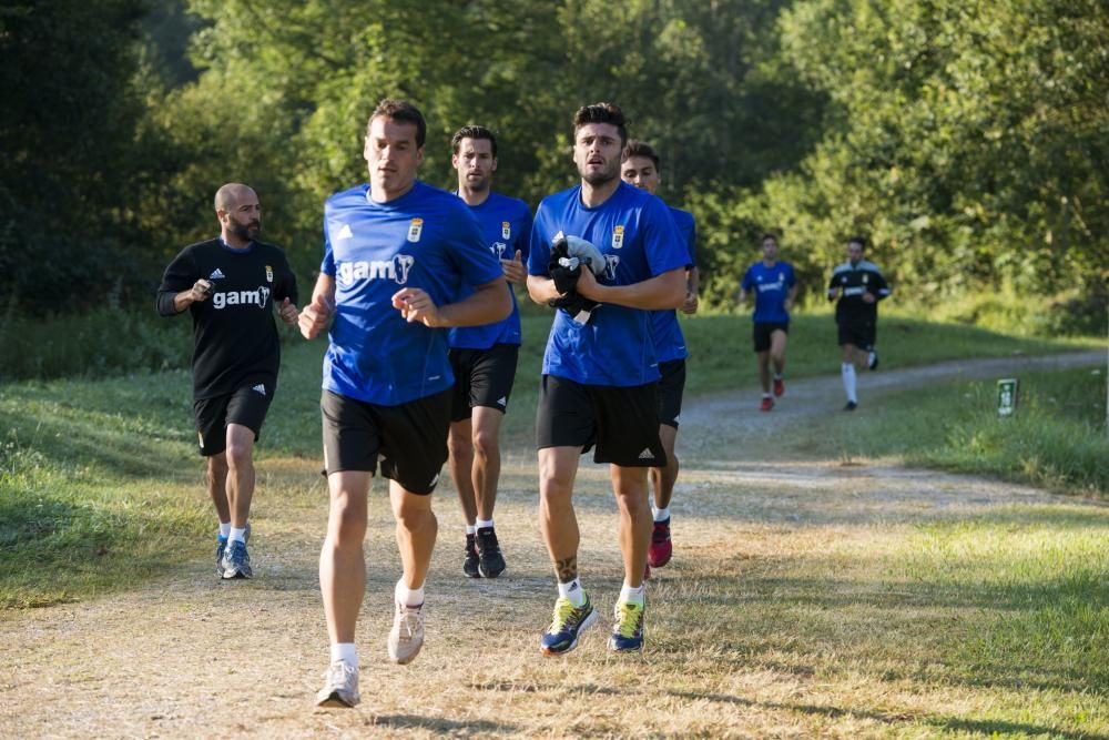 Entrenamiento del Real Oviedo