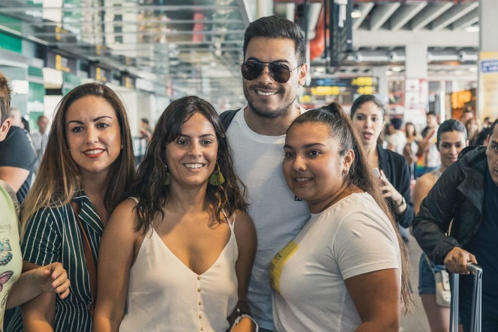 Llegada de artistas del Isla Bonita Love Festival 2019 a La Palma