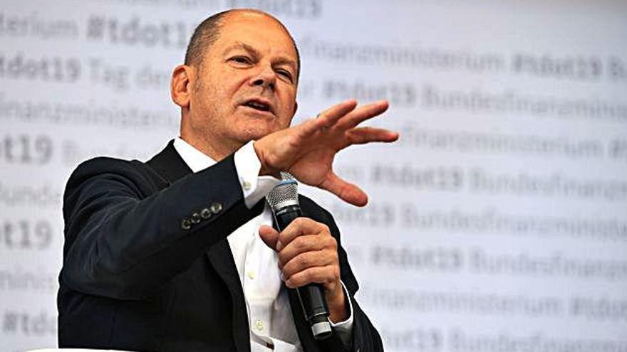 El ministre de Finances alemany, Olaf Scholz.