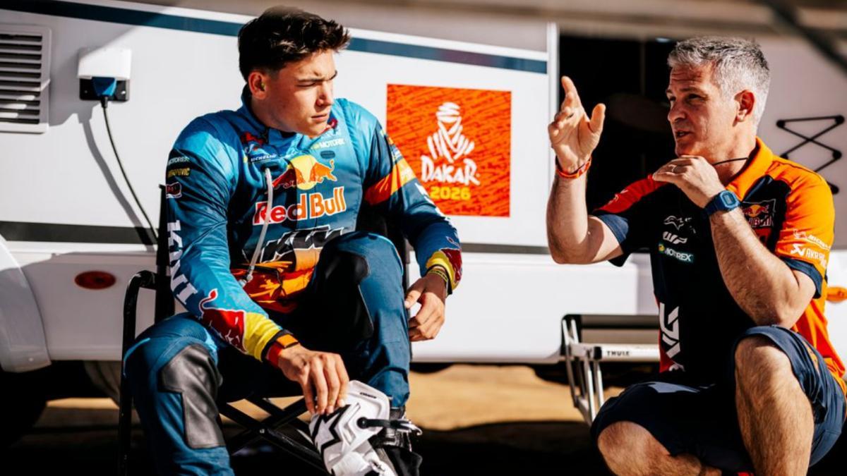 Edgar Canet ha brillado en su estreno en RallyGP en el Dakar