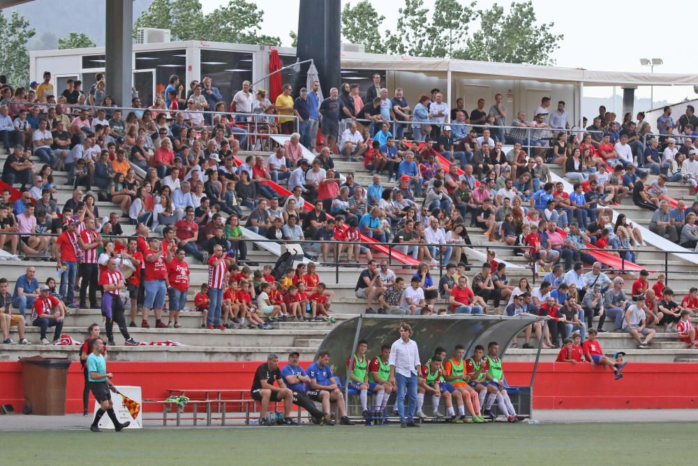 El Girona C empata a Manresa i perd la promoció d'ascens a Tercera Divisió