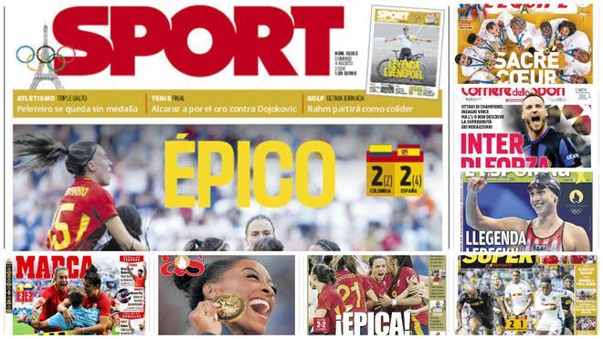 Las portadas de los periódicos deportivos de hoy, domingo 4 de agosto