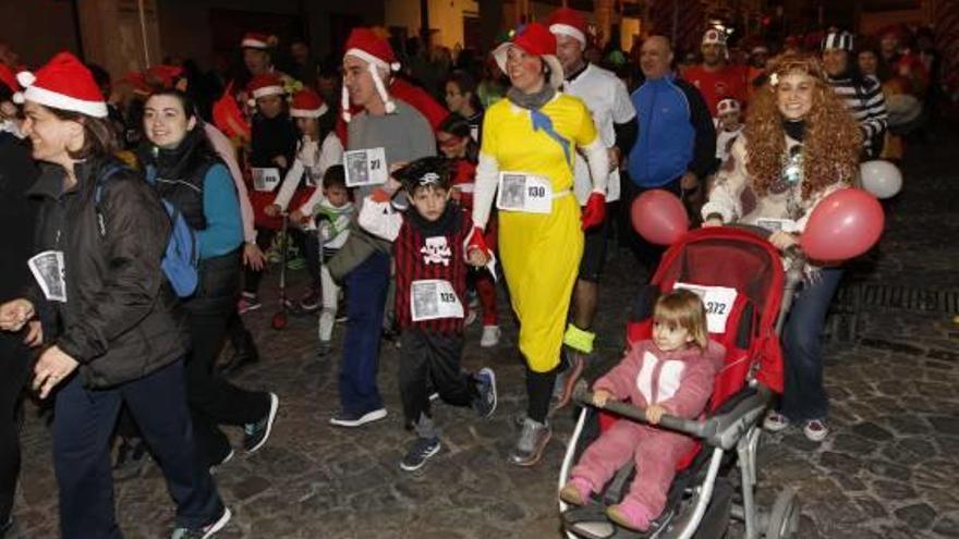 Días de disfraces a la carrera