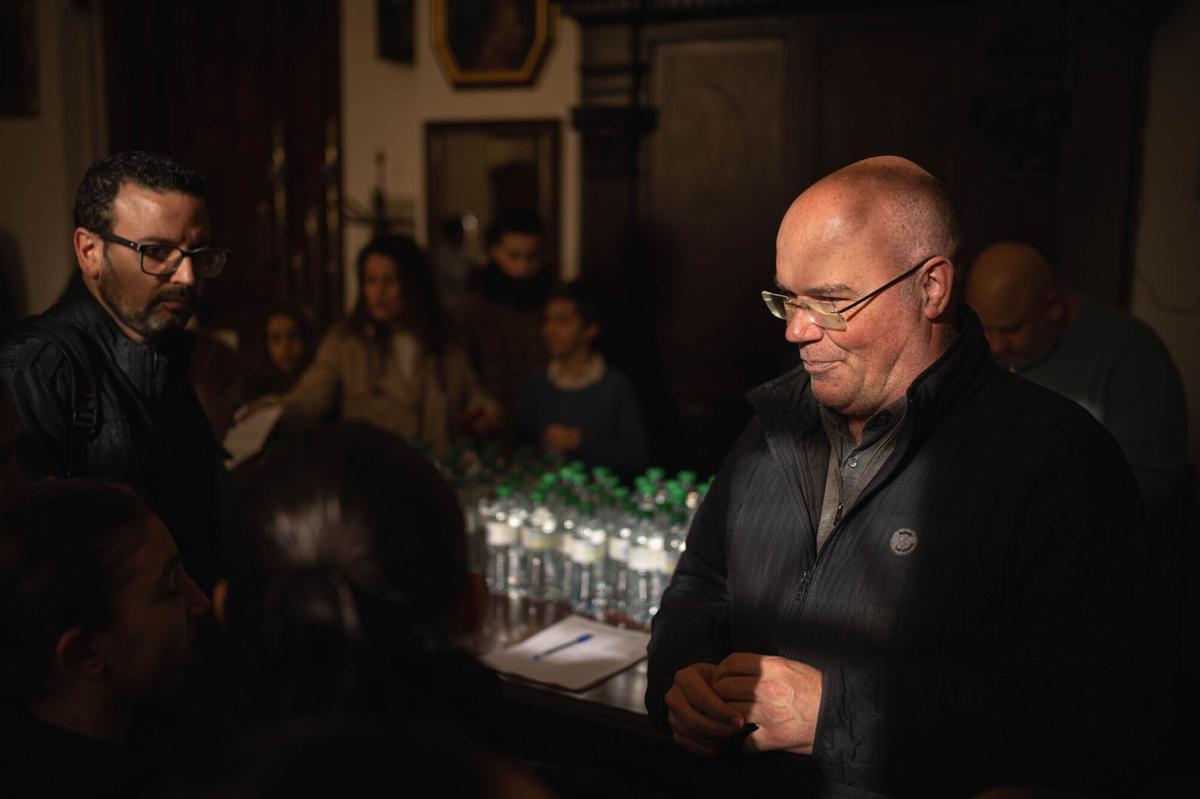 Grabación en la Catedral de La Laguna del himno para la visita del Papa a España