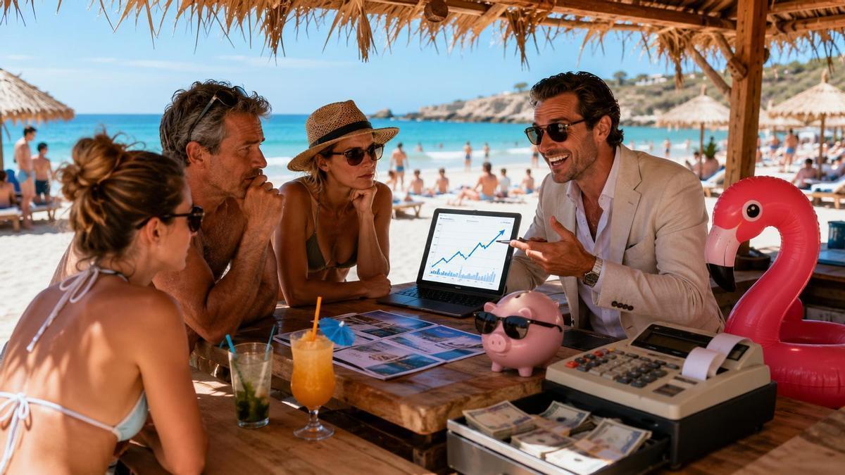 La CNMV alerta de la proliferación de chiringuitos financieros en verano.