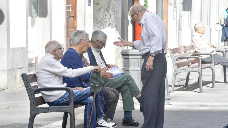 Las pensiones canarias llegan a su máximo con un alza del 5% en un año