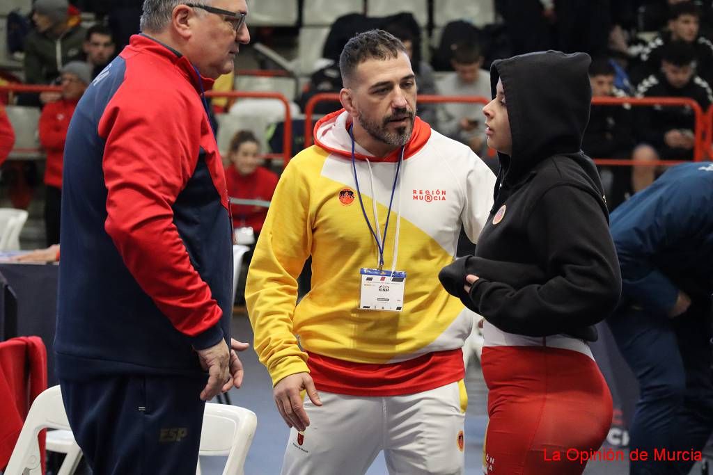 Los deportistas murcianos en el Campeonato de España de lucha