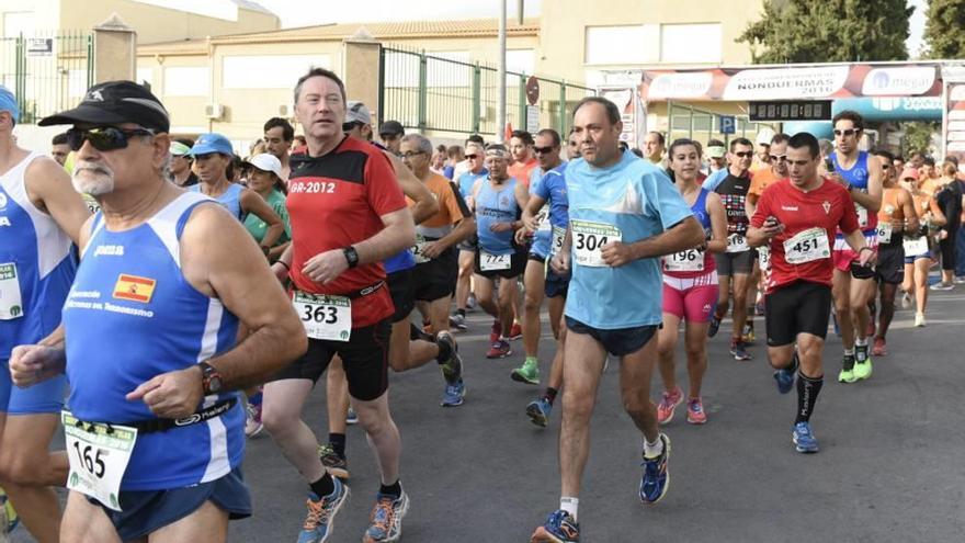 Un momento de la carrera del pasado año.