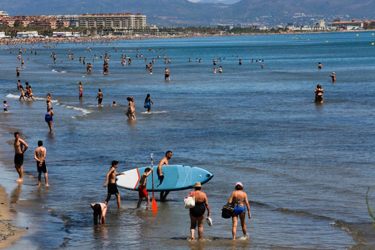 La playa de la Arenas, en la antesala de la Fase 3