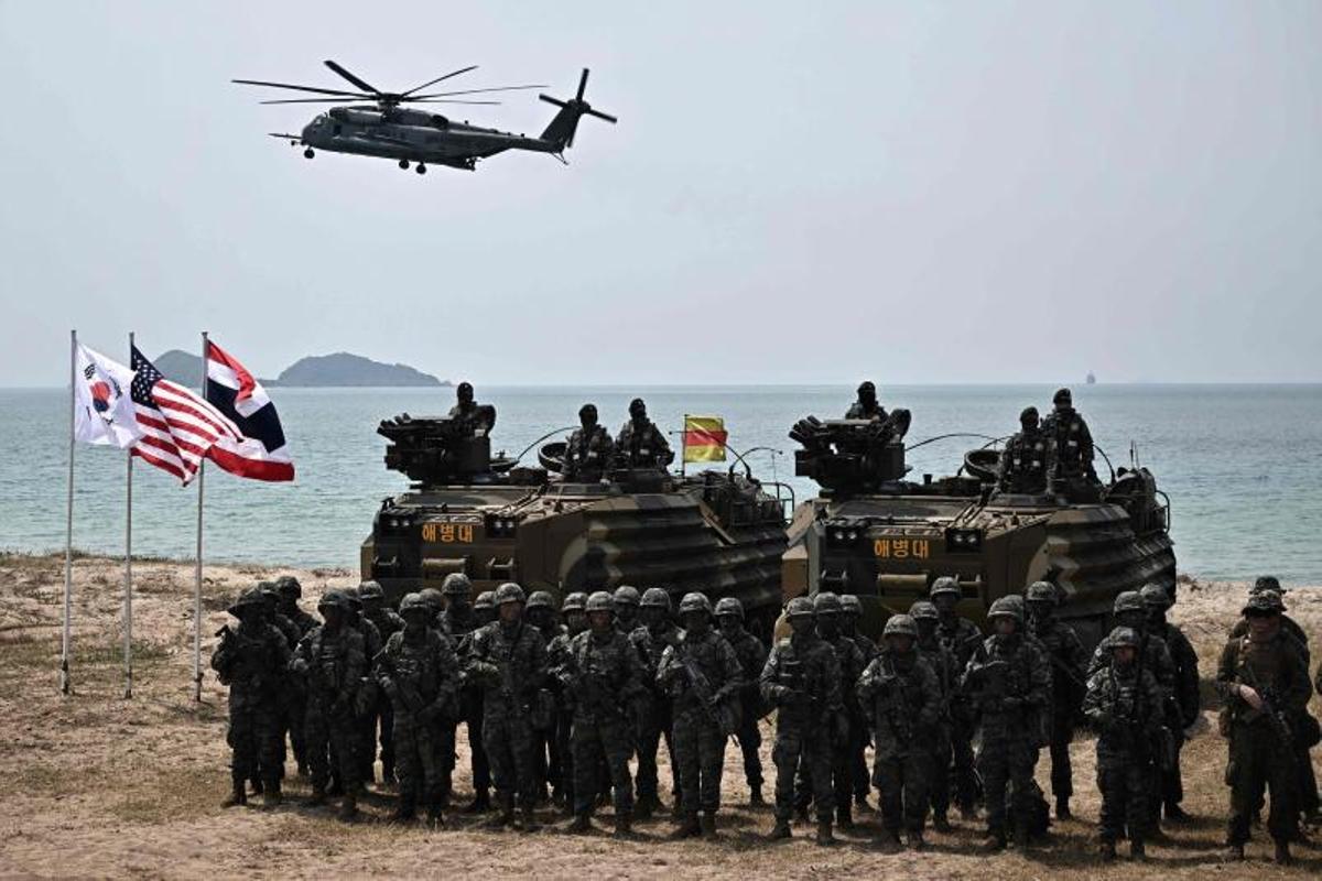 Corea del Sur participa en ejercicio militar conjunto Cobra Gold 2023 (CG23), en una base militar en Tailandia