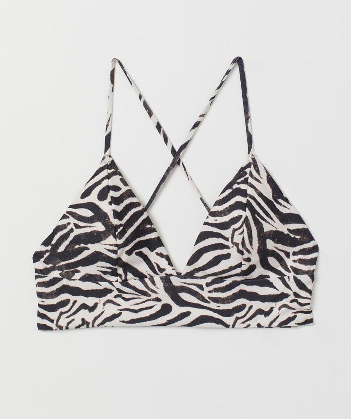 Top de bikini acolchado de H&M (Precio: 8,99 euros)