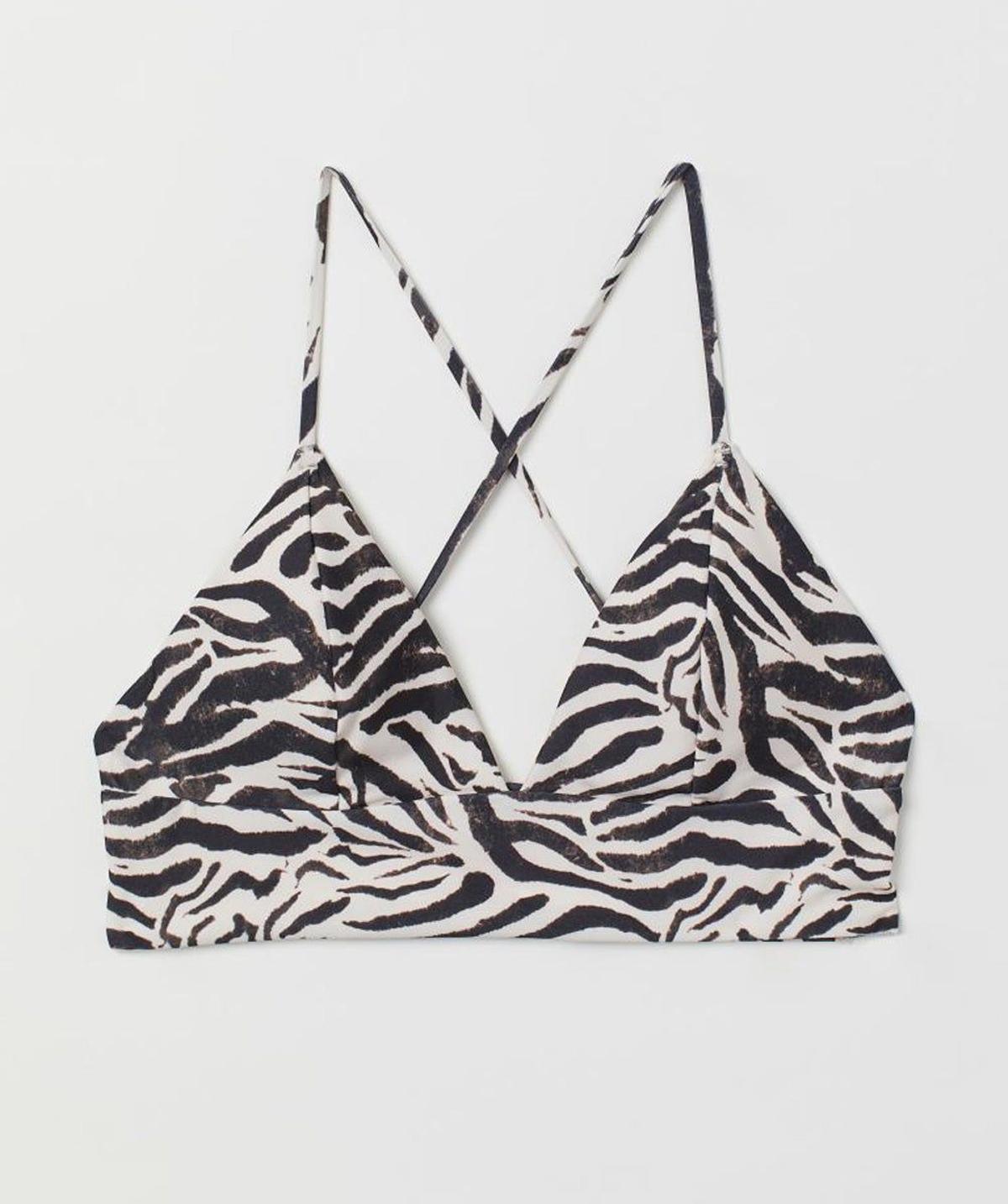 Top de bikini acolchado de H&amp;M (Precio: 8,99 euros)