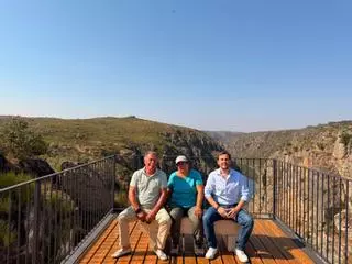 Los Arribes del Duero en Zamora suman un nuevo "balcón" turístico: el mirador de Finiestra