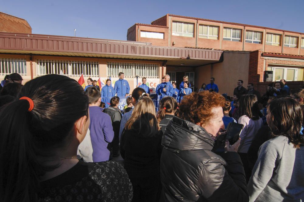 Los corredores de la paz