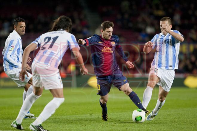 FC Barcelona, 2 - Málaga, 2