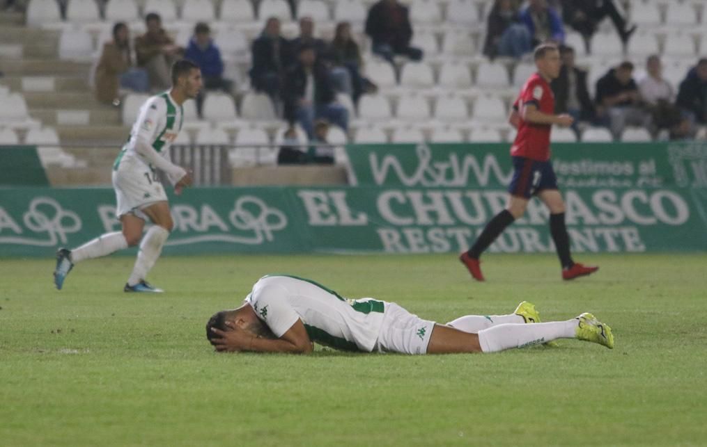 FOTOGALERÍA // La derrota del Córdoba ante Osasuna en El Arcángel