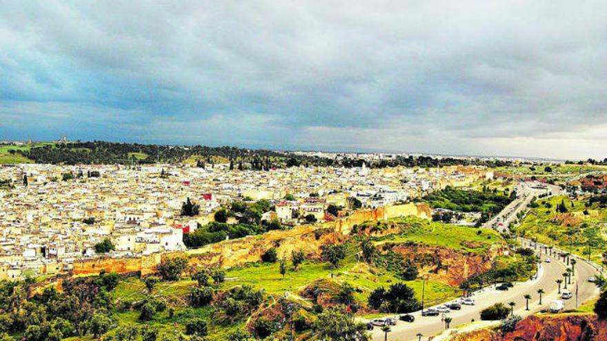 Vistas de la ciudad de Fez, en el norte de Marruecos.