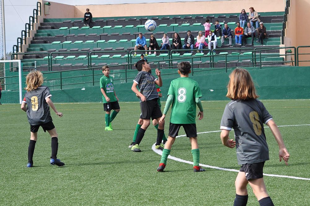 Fútbol base del fin de semana