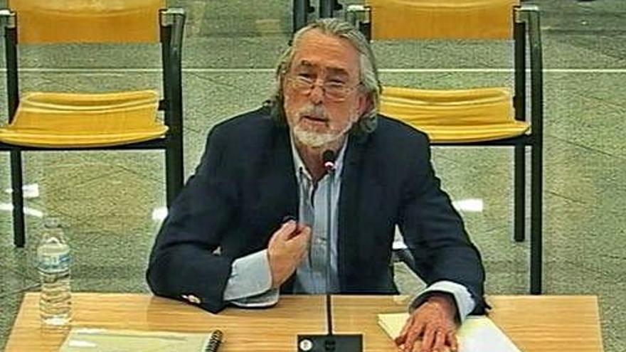 Francisco Correa durant la seva declaració davant l&#039;Audiència Nacional.