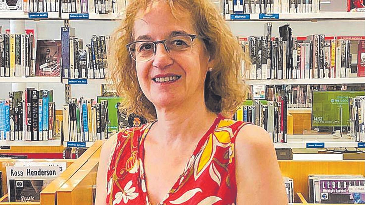 Núria Vila, jefa de Bibliotecas de L'Hospitalet.