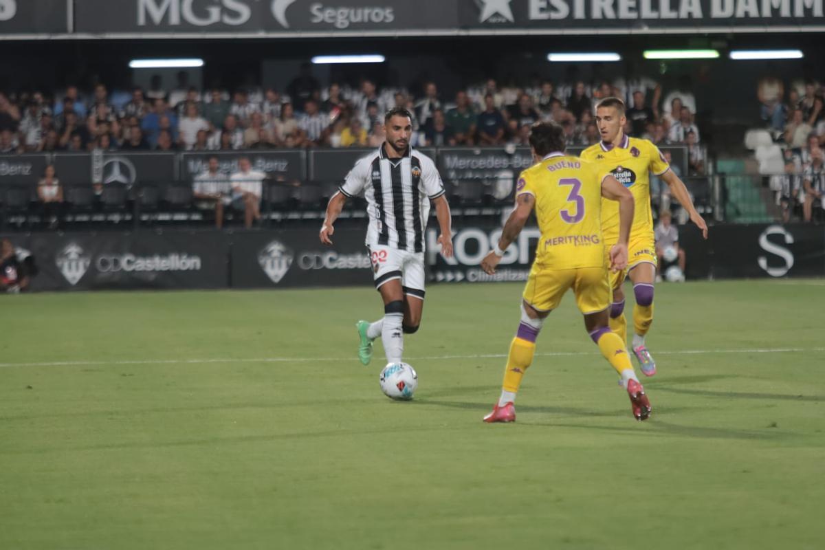 En la primera vuelta, el Castellón no pudo con el Real Valladolid en el SkyFi Castalia (0-1).