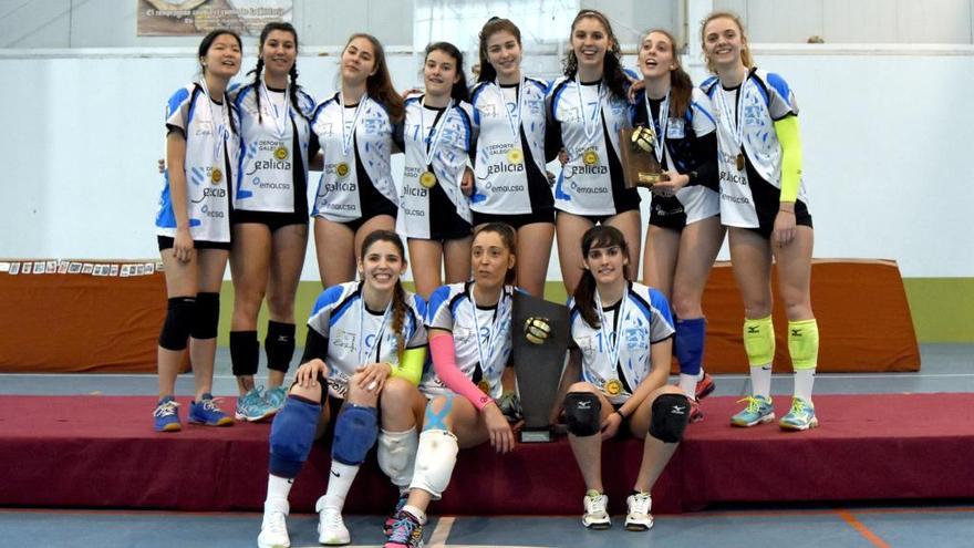 El equipo femenino del Zalaeta