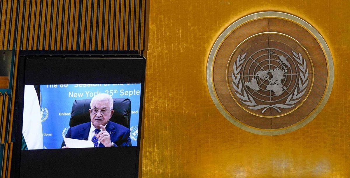Abbas allarga la mà als EUA i afirma que  els palestins no marxaran de la seva terra