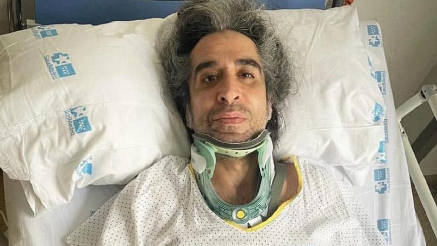 Mario Vaquerizo, ingresado de nuevo: &quot;Con pérdida de visión&quot;