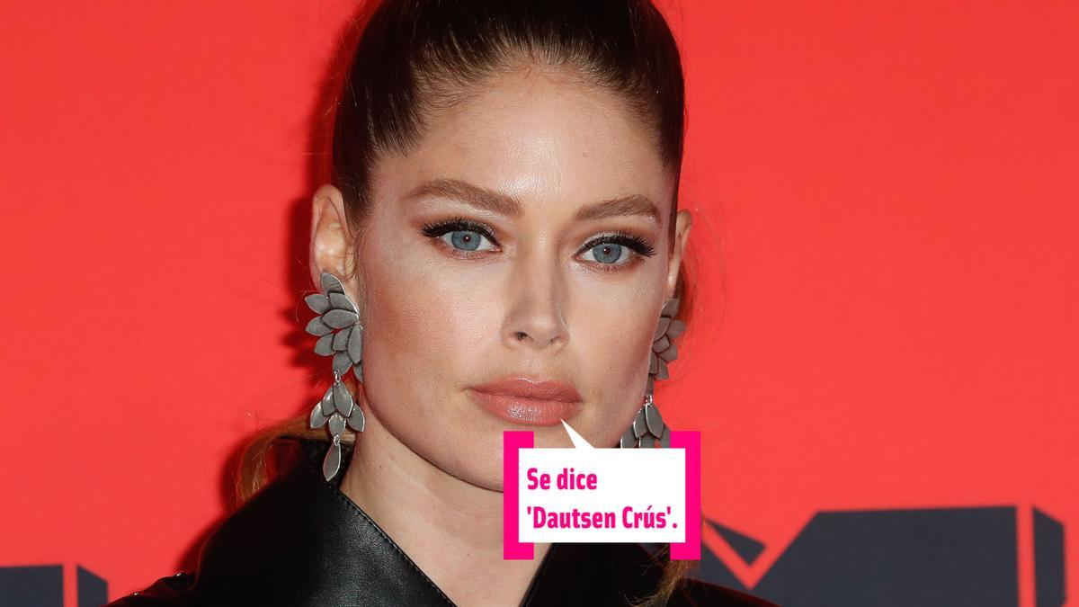 La modelo Doutzen Kroes en los Premios MTV EMA, en Sevilla
