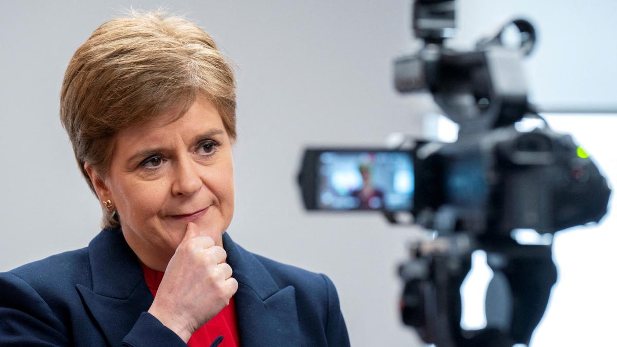 La ministra principal de Escocia, Nicola Sturgeon.