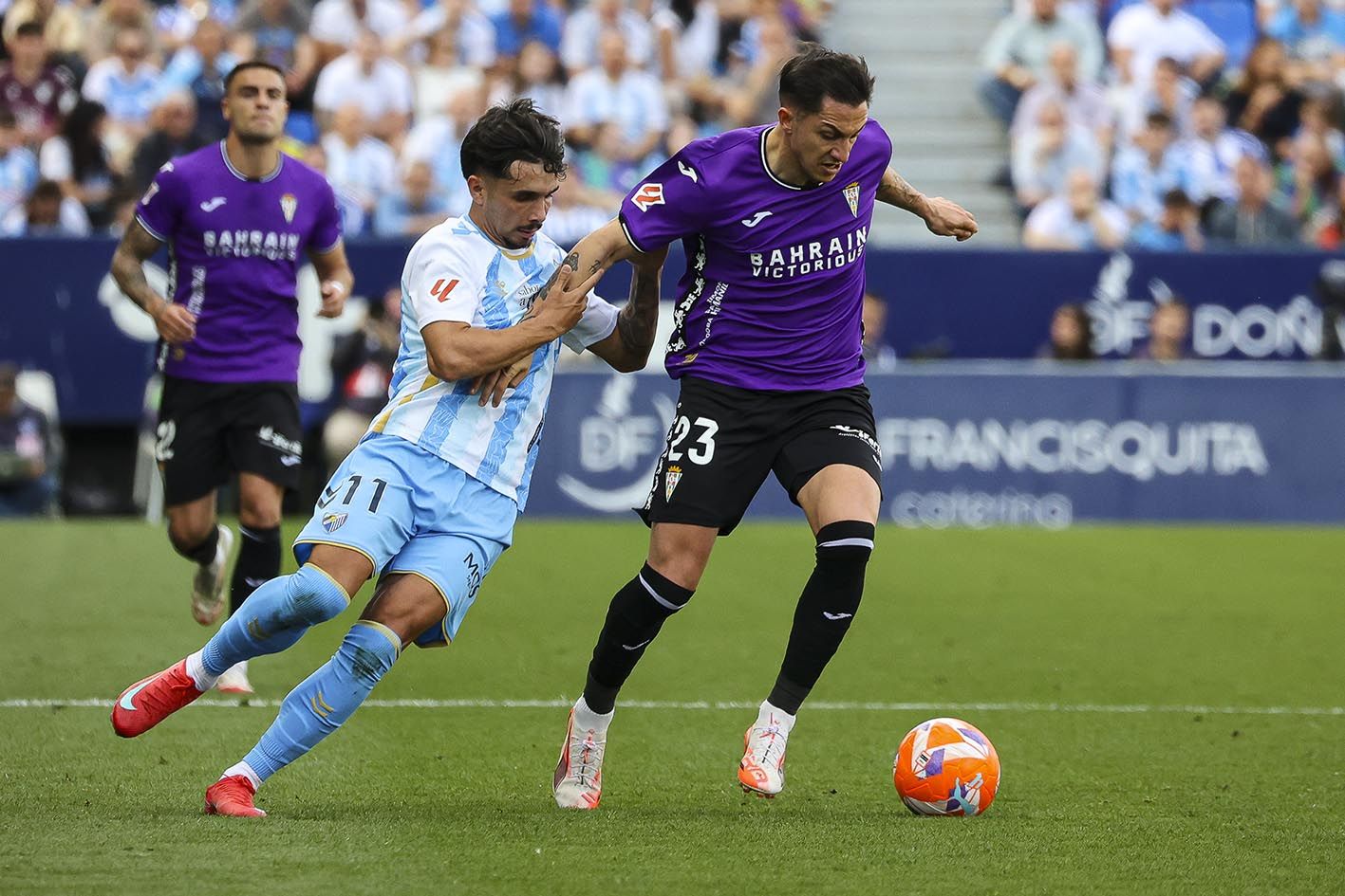Málaga-Córdoba CF, las imágenes del partido de LaLiga Hypermotion