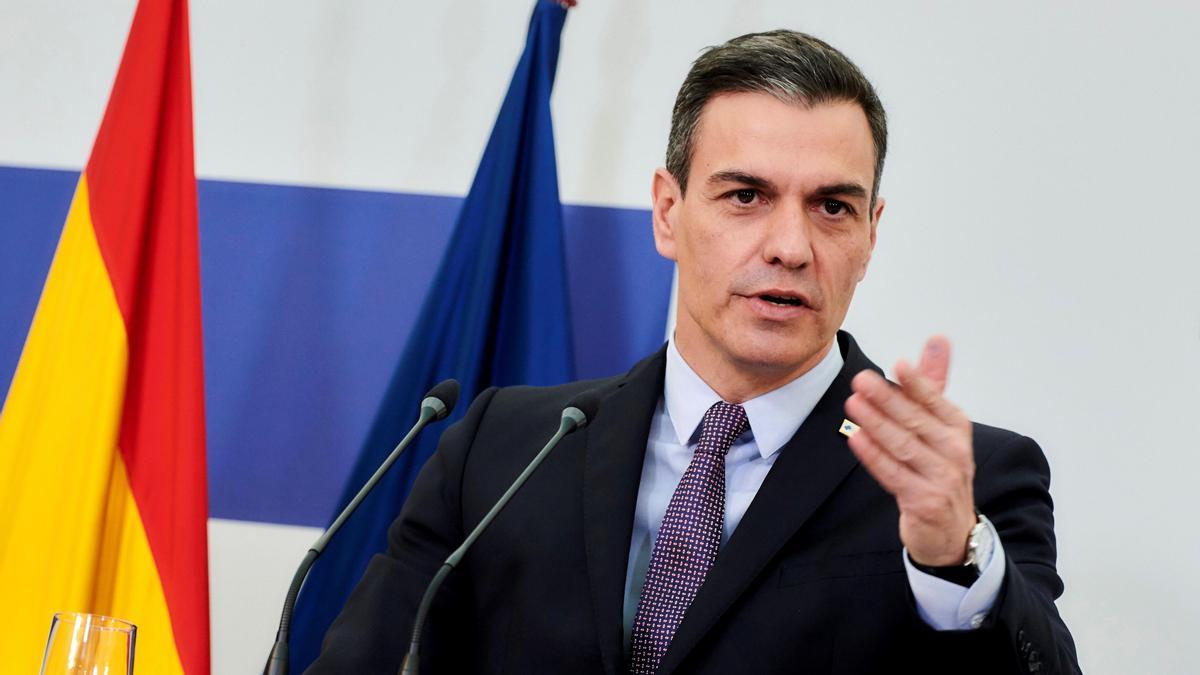 El presidente del Gobierno, Pedro Sánchez.