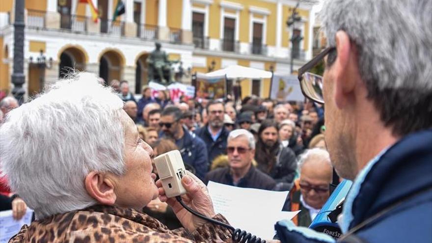 Los pensionistas extremeños saldrán a la calle el 16 de abril