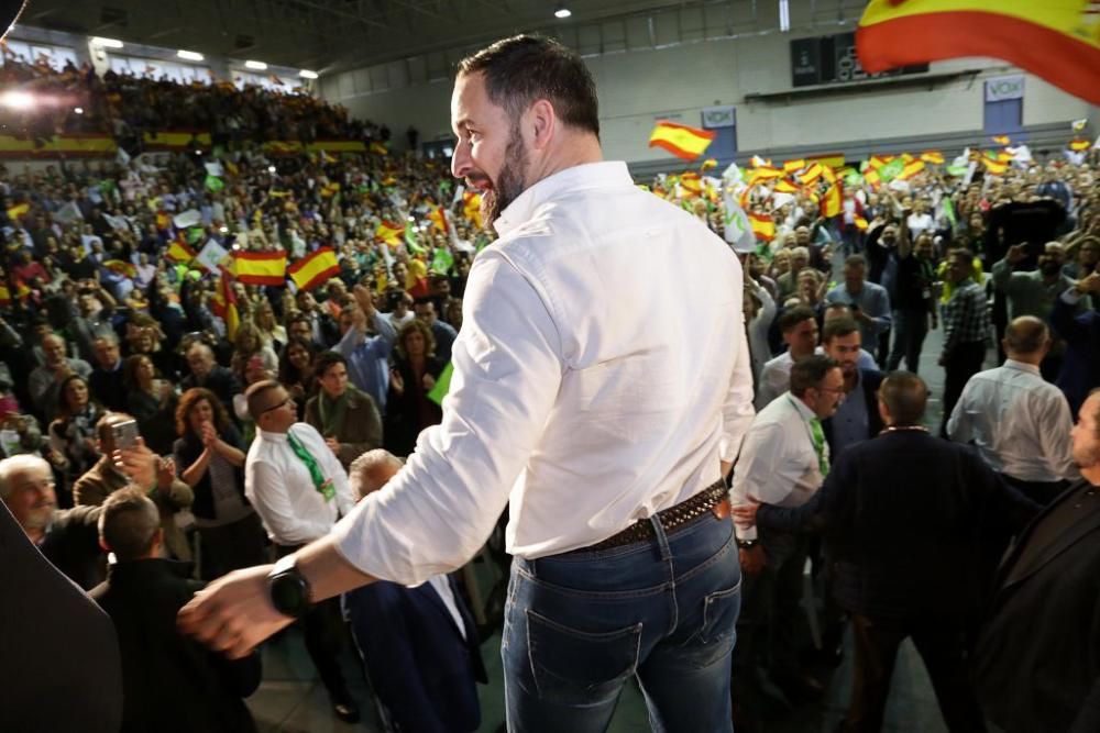 Acto de campaña de Vox en Murcia