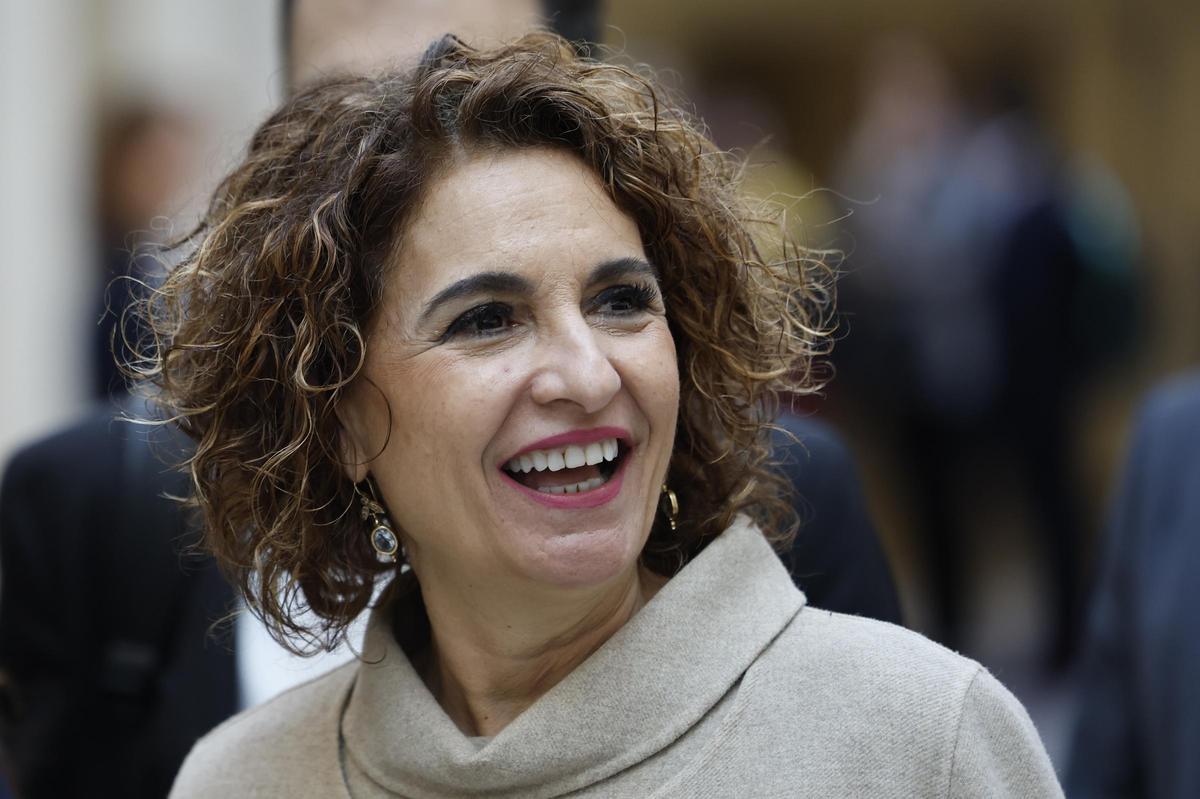 La ministra María Jesús Montero.
