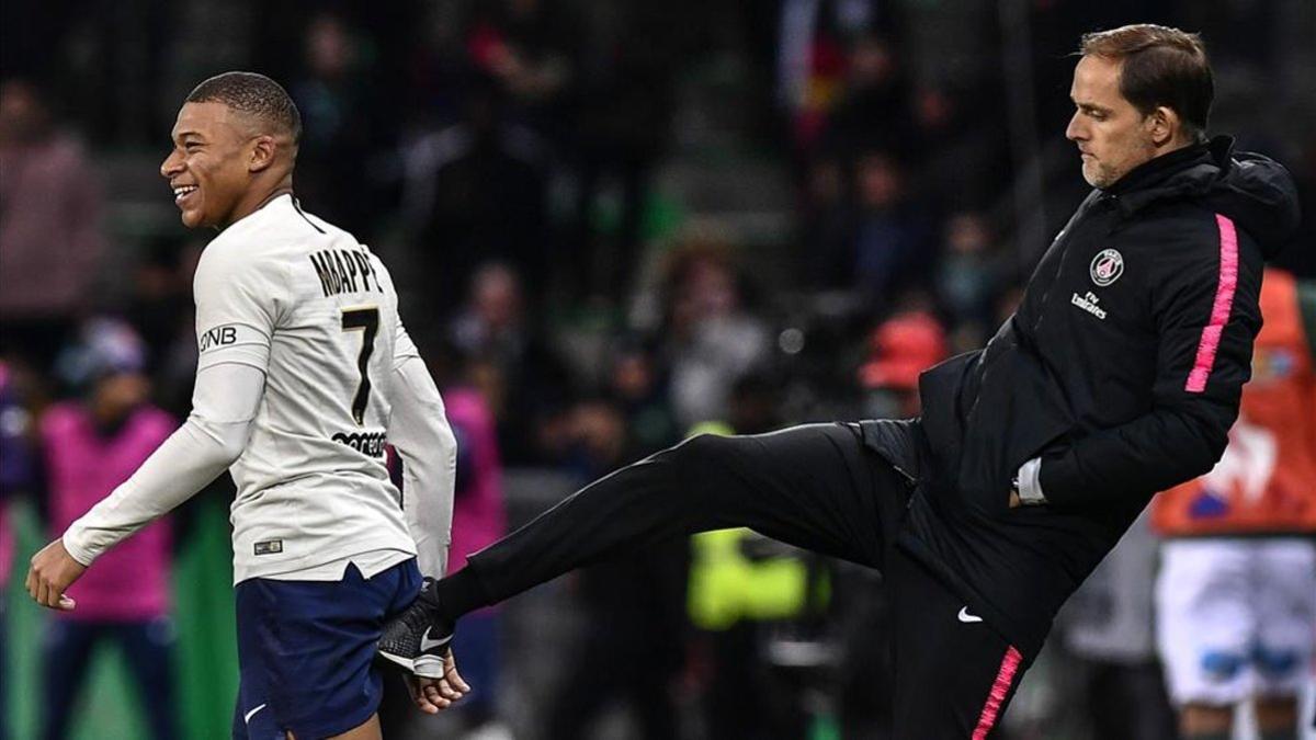 Tuchel y su PSG dependen de los goles de su estrella, Kylian Mbappé.