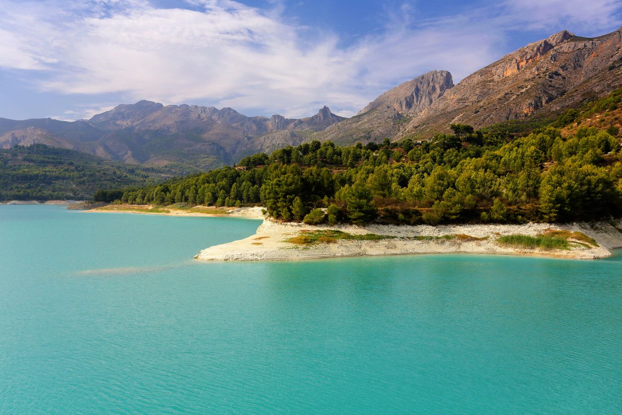 El embalse de Guadalest