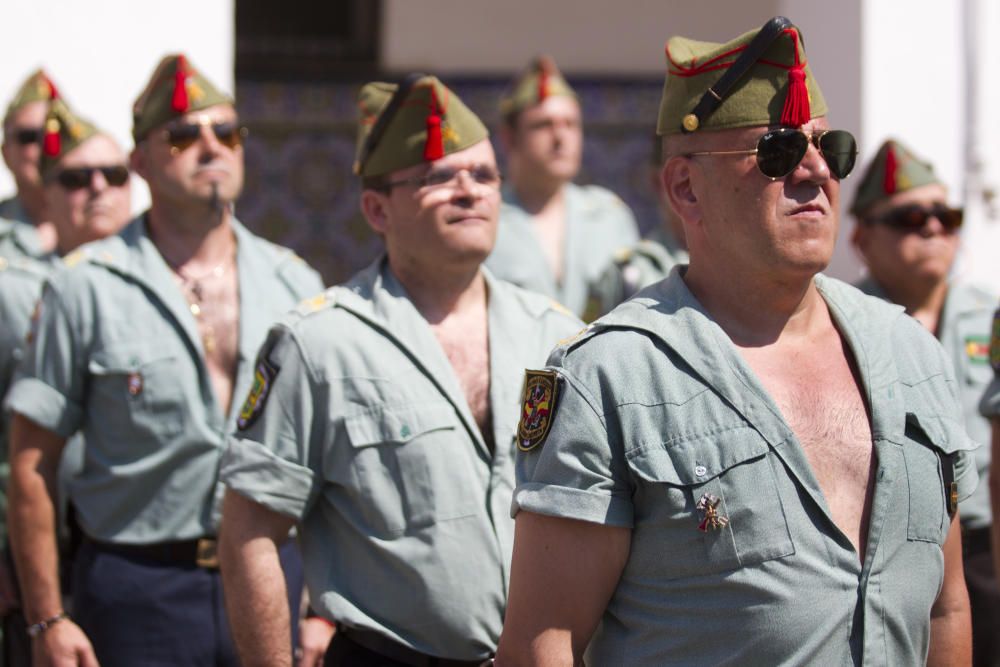 Recreaciones militares de época en el cuartel de la Alameda