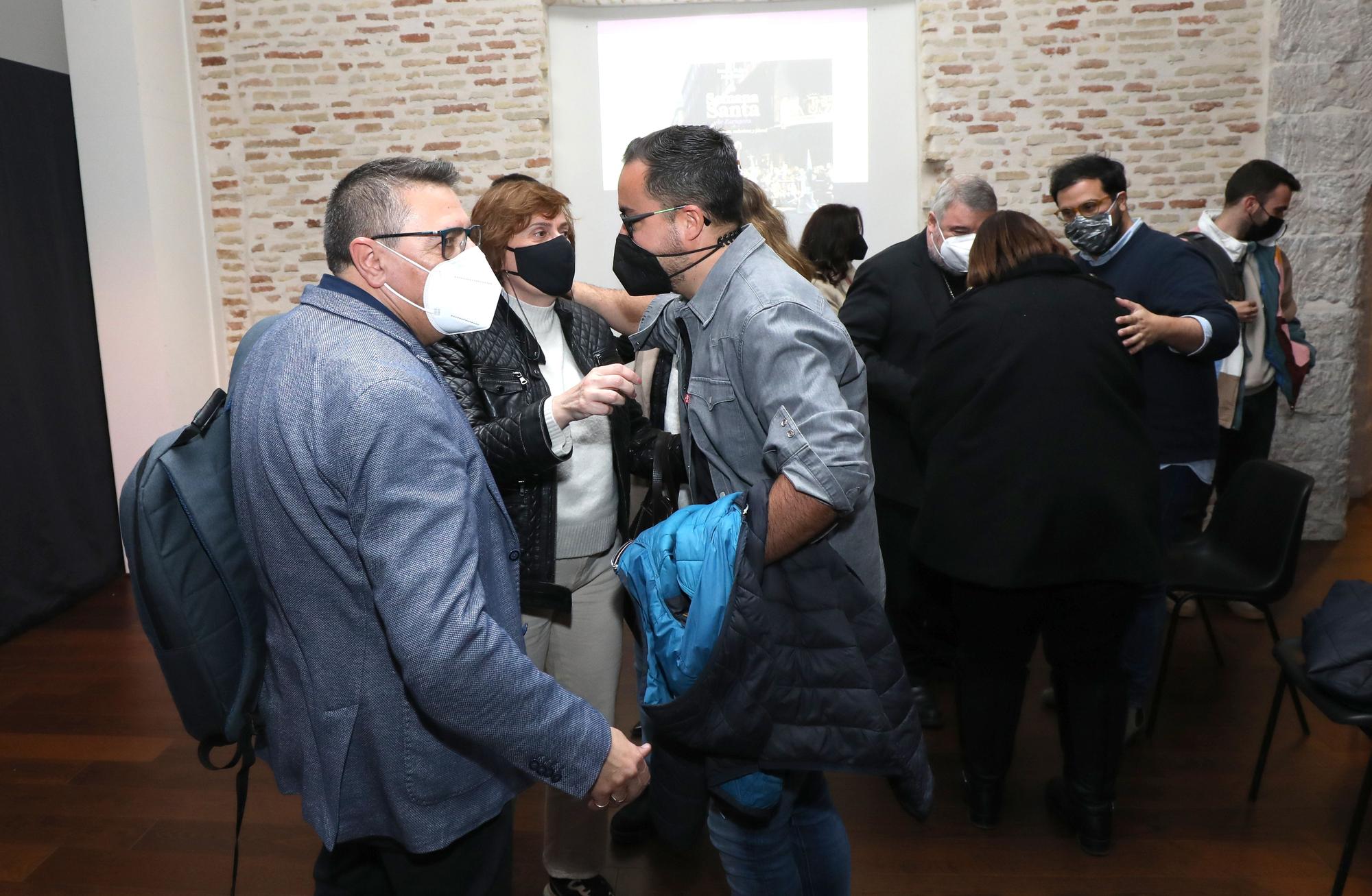 Presentación del libro 'La Semana Santa de Zaragoza. Heroica, sonora, redentora y plural'