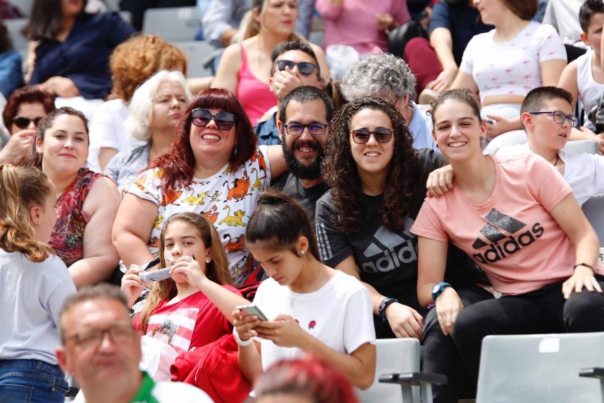 La afición cordobesista apoya al equipo femenino