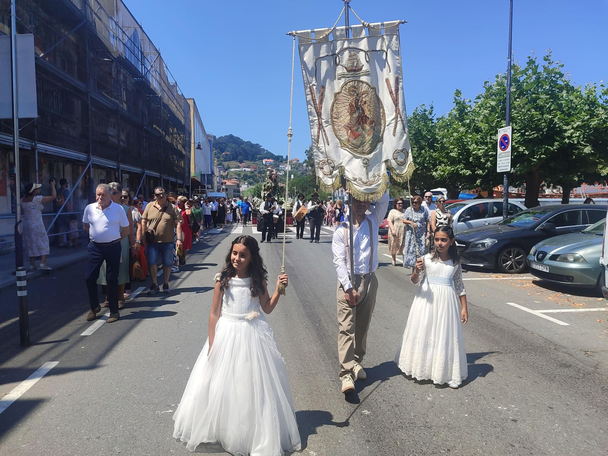 Devoción en Bueu por la Reina de los Mares