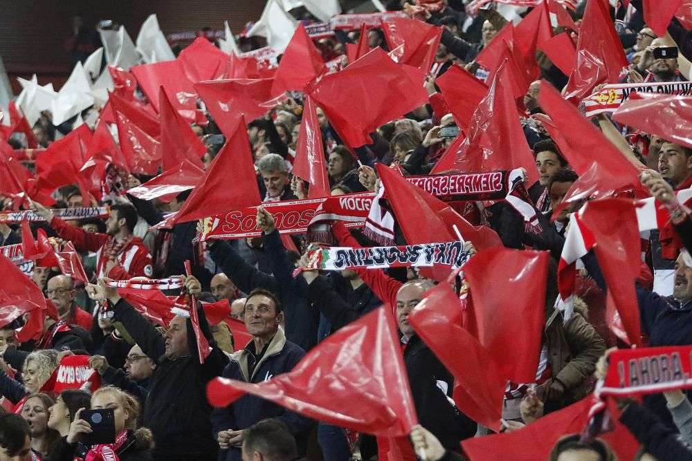 El derbi asturiano, en imágenes